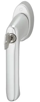 Mâner pentru fereastră, aluminiu, Hoppe, Brest 0739S/US954 (100 Nm)