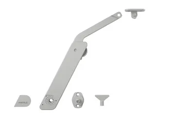 Mecanism Free Flap H 1.5 pentru ridicare front din lemn/PAL/MDF, sticlă sau ramă din aluminiu, supor