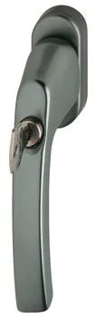 Mâner pentru fereastră, aluminiu, Hoppe, Luxembourg 099S/US952 (100 Nm)
