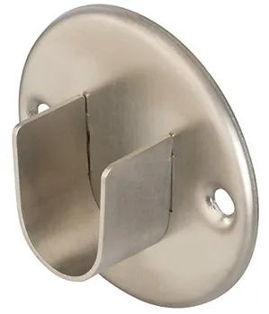 Suport pentru bara de haine, pentru bară de haine OVA 30 x 15 mm