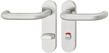 Set mânere de uşă, inox, Hoppe, Paris E138F/353K