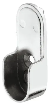 Suport pentru bara de haine, pentru bară de haine OVA 30 x 15 mm
