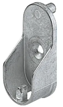Suport pentru bara de haine, pentru bară de haine OVA 30 x 15 mm