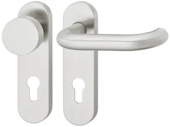 Set mânere de uşă, inox, Hoppe, Paris E138F/353K