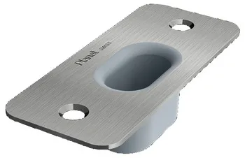 Garnitură de ușă retractabilă, Priză de podea BM, Ø 10 mm