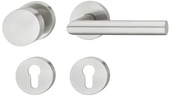 Set mânere de uşă, inox, Dorma, Premium 8906/6501/6612