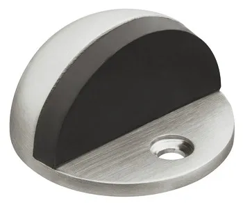 Opritor de ușă montat pe podea, inox