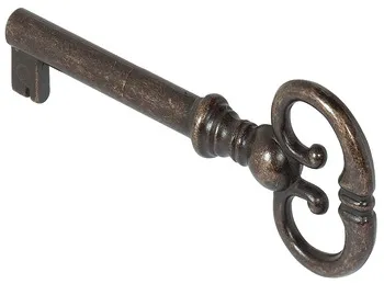 Cheie ornamentală, lungime efectivă 38 mm