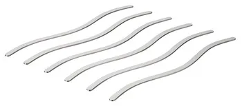 Bare de protecţie, Curbat, dimensiuni 12 x 3 mm (lăţime x înălțime)
