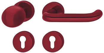 Set mânere de uşă, poliamidă, Hewi, 111.R01.230