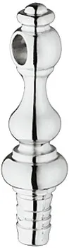 Suport pentru reling, aliaj de zinc, reling, cu cap ornamental