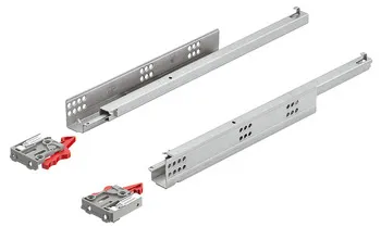 Glisiere sub sertar Häfele Matrix UM A25, extragere parțială, pentru materiale cu grosime ≤19 mm, ca