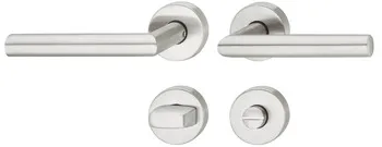 Set mânere de uşă, Inox, Startec, model LDH 0171