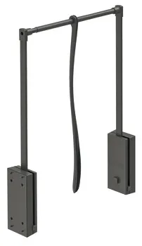 Wardr.lift st.grey 10kg 600-1000mm