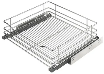 Intern.drawer F st.anthr./chr. 600mm