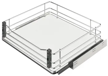 Front ext.F St.anthr./chr./wh. 600mm