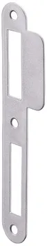 Fl.strik.plate silv. 24x40mm