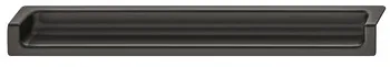 Flush hdl.zi.mat.black.90x24mm