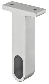Ward.rail end support alu.silverc.