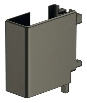 Corner connector zi.grey top lh.