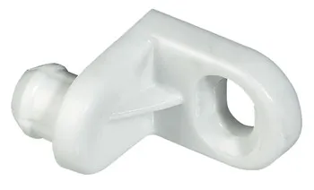 Colier pentru perete posterior, pentru conectare cu cârlig în panoul posterior, lungime 24 mm