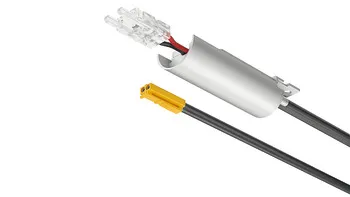 Senzor cu acționare la deschidere sertar sau ușă, alimentare bandă LED Loox5, compatibil pentru mont