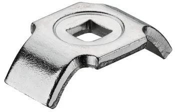 Conector de corpuri, plăcuță de presare