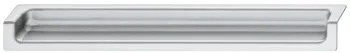 Flush hdl.zi.silv. 177x24mm