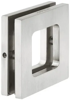 Mâner încastrat, Pentru uşi din sticlă, inox