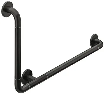 Grab bar br.black matt 800x450mm