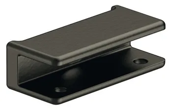 Shelf holder zi.grey f.glass 8-10mm