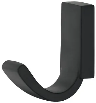 Wardr.hook zi.black 20x60x56mm