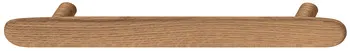 Handle oak natural lacquered 224x28mm