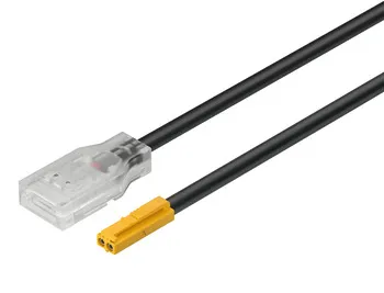 Cablu pentru alimentare bandă încapsulată silicon LED Loox5, lățime 8 mm, sistem 12 V, conector alim