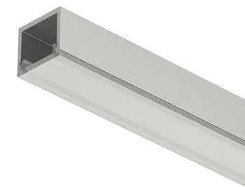 Häfele Loox5 profil 2101 pentru bandă LED, montaj aplicat, aluminiu