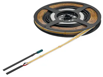 Bandă LED 1162 COB, monocrom, sistem 24 V, consum 10 W / m, IP20