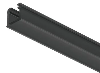 PROFIL 1101 plastic, cap. negru opal, 3m