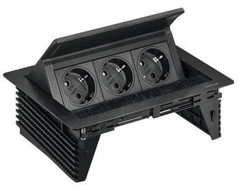 Built-in sock.element 3Schuko black