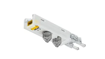 Întrerupător modular cu montaj în profil Häfele Loox5, sistem alimentare 12 V