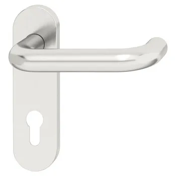 Set mâner Häfele Startec, model PDH 5102, inox finisaj mat