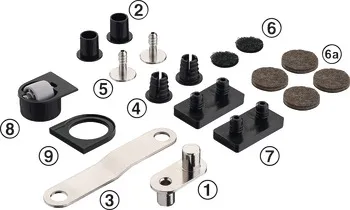 Sistem Häfele Roto Table, pentru blat de masă/lucru rotativ