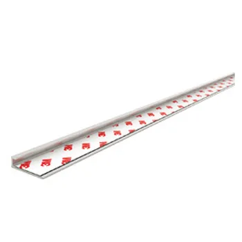 Profil din aluminiu închidere pentru panouri AluSplash®, semirotund, montaj pe blat