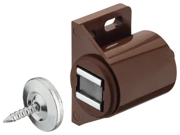 Închizător magnetic, tragere 3.0–4.0 kg, pentru montare cu şuruburi, rotund