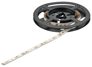 Bandă Häfele Loox5 Eco LED 3072, tensiune alimentare 24 V, consum 2,4 W/metru, 120 puncte led/metru