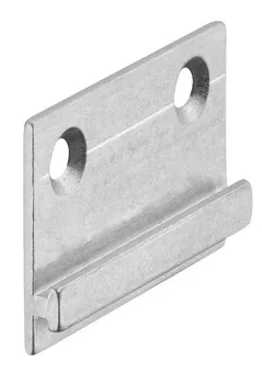 Plăcuţă pentru montare, Aluminiu, sistem perete, Labos