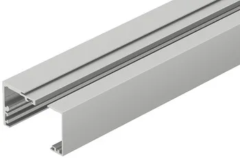 Sistem culisant, Häfele Slido D-Line12 50E, set cu șină, montaj aplicat pe perete