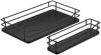 Shelf st.anthr. 514x296x80/425x106x80mm