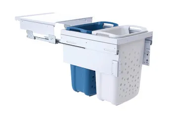 LAUNDRY-CARRIER-45 2X33L WHITE