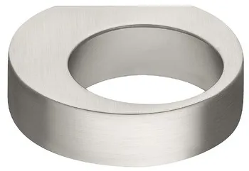 Knob zi.nickel brushed 56x50mm