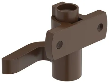 Catch hook Push-Lock brown r.
